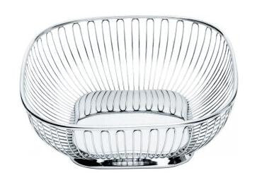 Alessi 845 serveringskurv Firkant Rustfrit stål