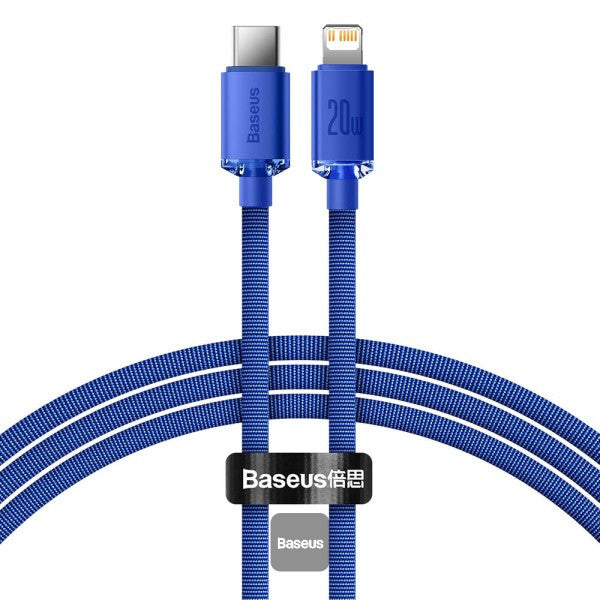 Baseus CAJY000203 Lightning kabel 1,2 m Blå
