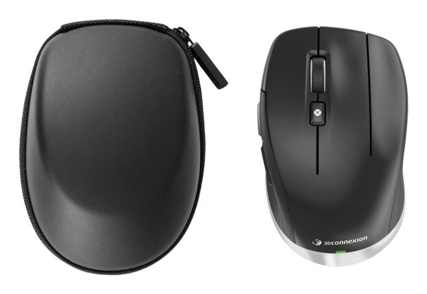 3Dconnexion CadMouse Compact mus Kontor Højre hånd RF Wireless + Bluetooth + USB Type-C Optisk 7200 dpi