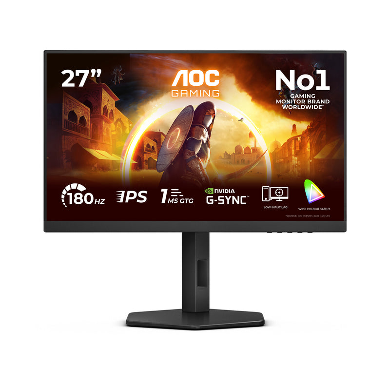 AOC G4 27G4X computerskærm 68,6 cm (27") 1920 x 1080 pixel Fuld HD LED Sort, Grå