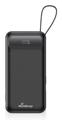 MediaRange MRMA753 powerbank Lithium polymer (LiPo) 10000 mAh Sort