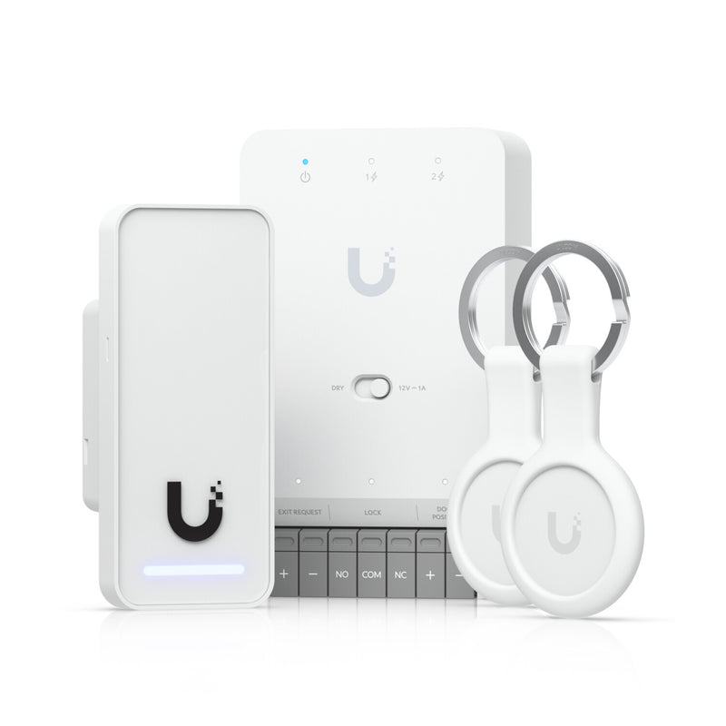 Ubiquiti G3 Starter Kit kontrolsystem til sikkerhed Grå, Hvid