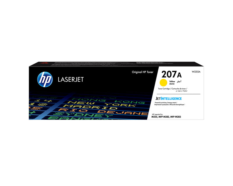 HP 207A Original LaserJet-tonerpatron, gul