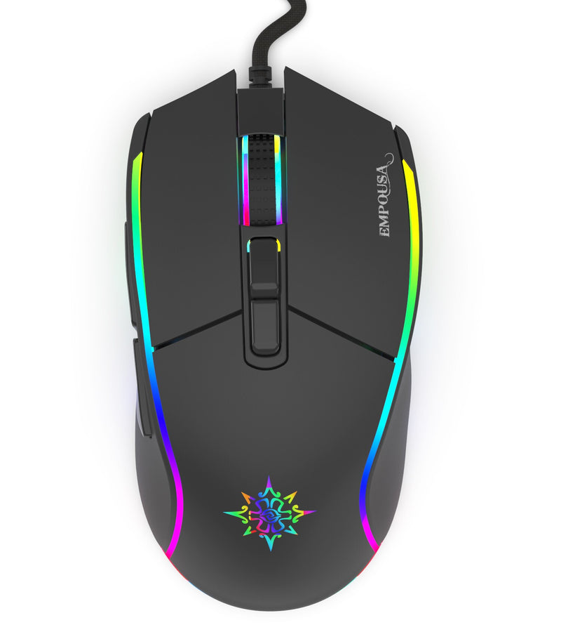 Inca IMG-GT16 mus Spil Højre hånd USB Type-A Optisk 6400 dpi