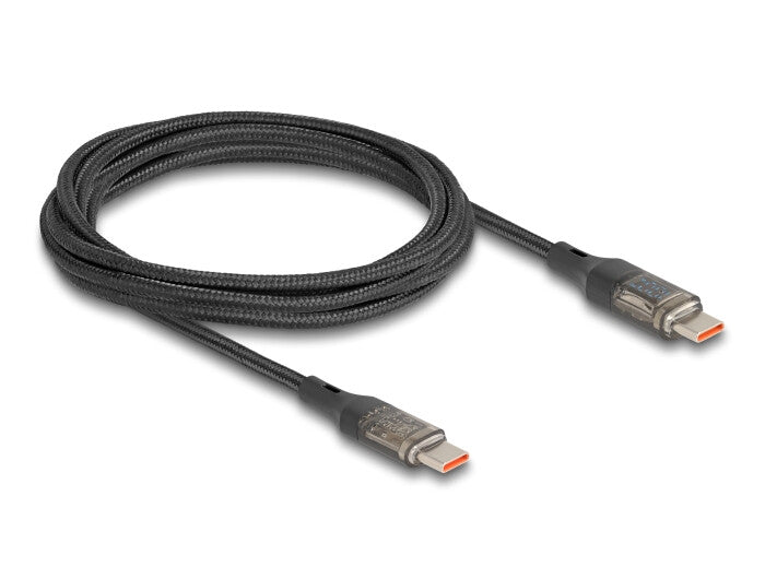DeLOCK 85409 USB-kabel USB 2.0 2 m USB C 0,48 Gbit/sek. 100 W Sort