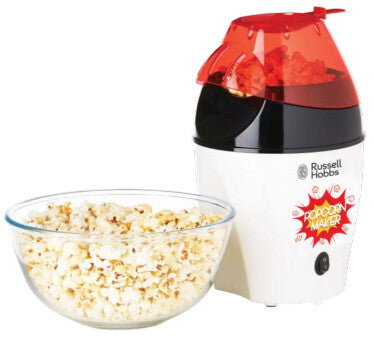 Russell Hobbs Fiesta popcornmaskine Sort, Rød, Hvid 1200 W