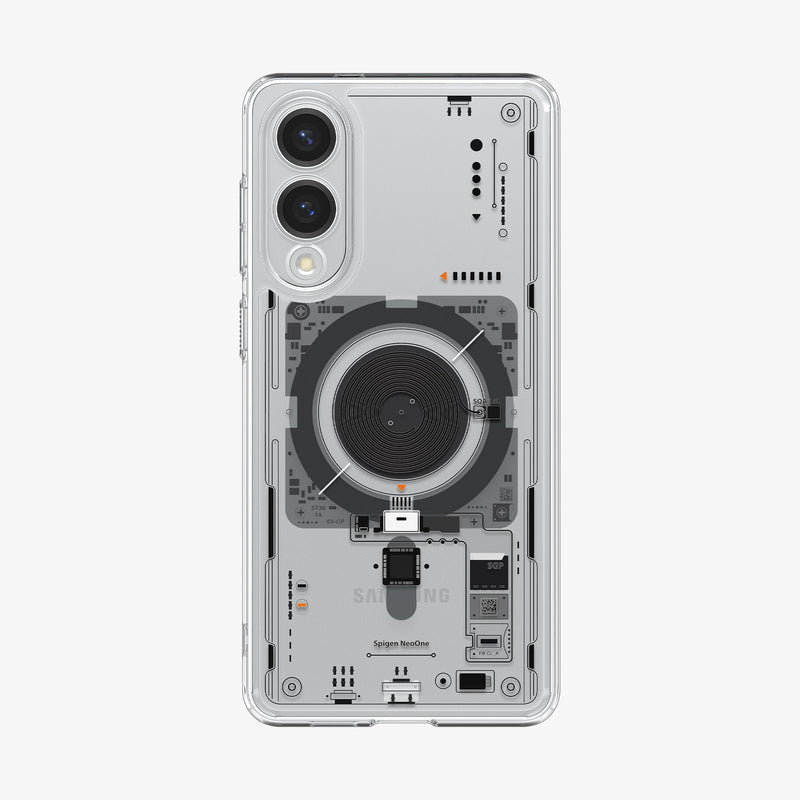 Spigen Ultra Hybrid Neo One (MagFit) mobiltelefon etui 17 cm (6.7") Cover Transparent