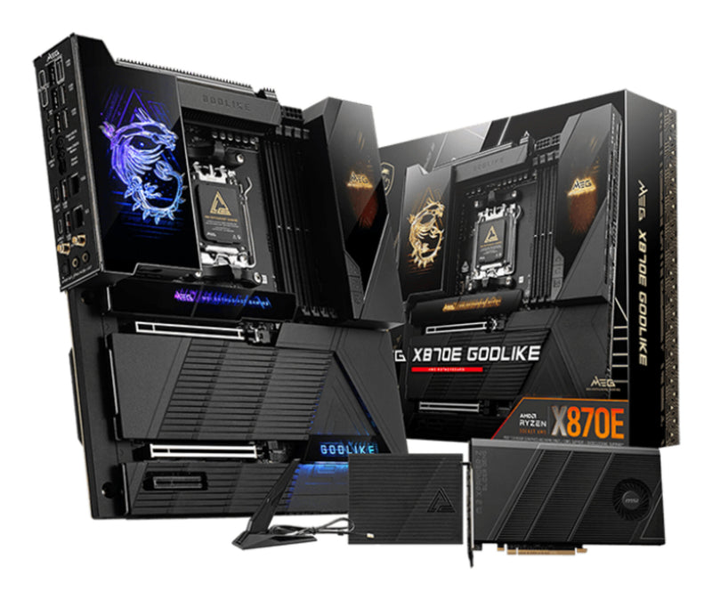 MSI MEG X870E GODLIKE bundkort AMD X870E Sokkel AM5 Udvidet ATX