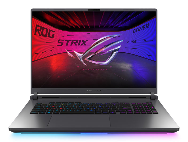 ASUS ROG Strix G18 G815LR-TT299W Intel Core Ultra 9 290HX Plus Laptop 45,7 cm (18") WQXGA 32 GB DDR5-SDRAM 1 TB SSD NVIDIA GeForce RTX 5070 Ti Wi-Fi 7 (802.11be) QWERTZ Windows 11 Home Tysk Grå