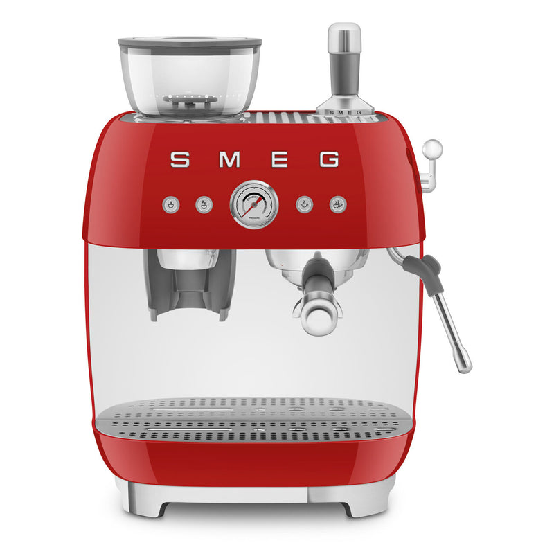Smeg 50's Style Espressomaskine EGF03RDEU Rød