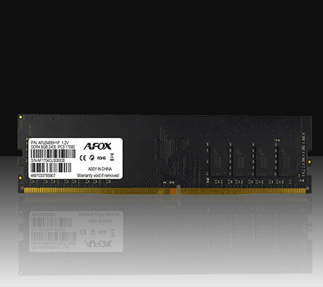AFOX DDR4 8G 2400 UDIMM hukommelsesmodul 8 GB 1 x 8 GB 288-pin DIMM