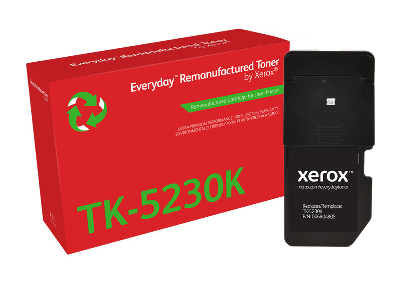 Everyday™ sprt Remanufactured Toner by Xerox compatible with Kyocera TK-5230K, Standard kapacitet