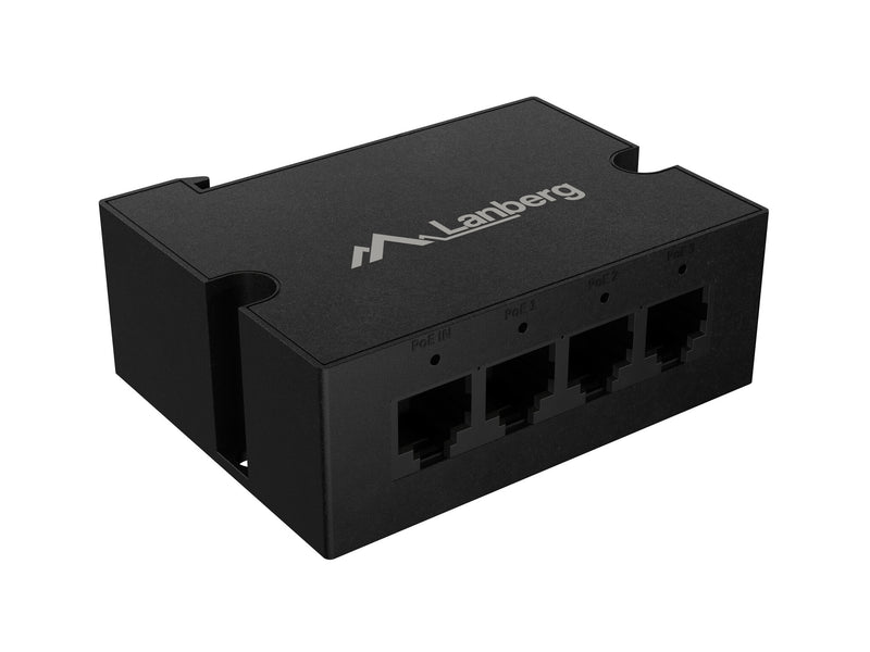 Lanberg DIN-GE4-BT-90W PoE adapter Gigabit Ethernet