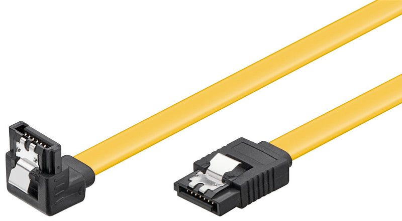 Goobay 95018 SATA-kabel 0,3 m SATA 7-pin Gul