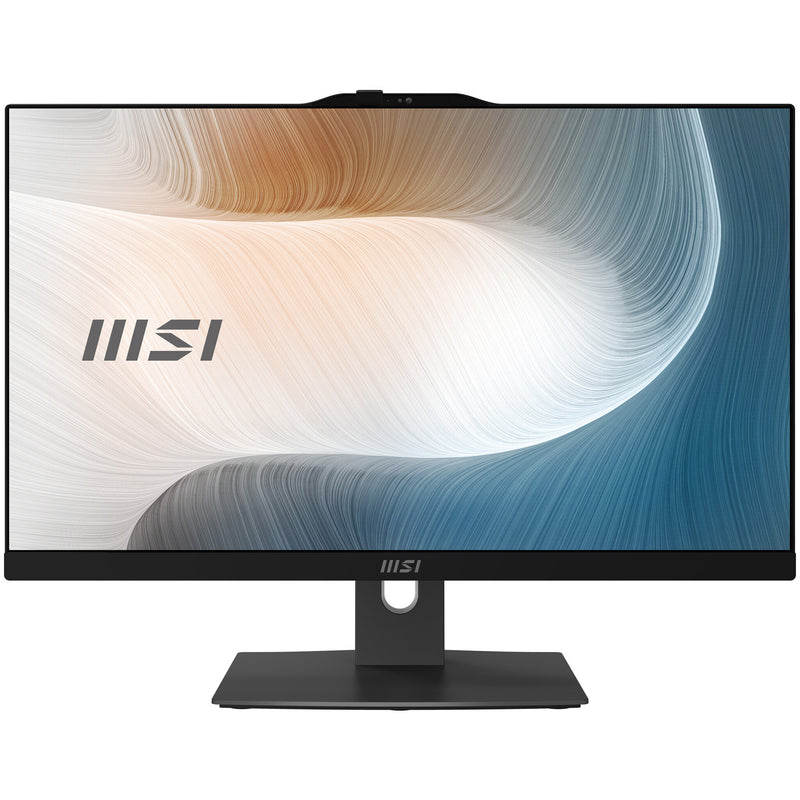 MSI Modern AM242TP 1M-1230EU Intel Core 3 100U 60,5 cm (23.8") 1920 x 1080 pixel Berøringsskærm All-in-One PC 8 GB DDR5-SDRAM 256 GB SSD Windows 11 Pro Wi-Fi 6E (802.11ax) Sort