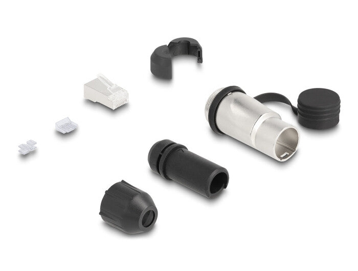 DeLOCK 67067 kabelsamler RJ45 Sort, Metallic