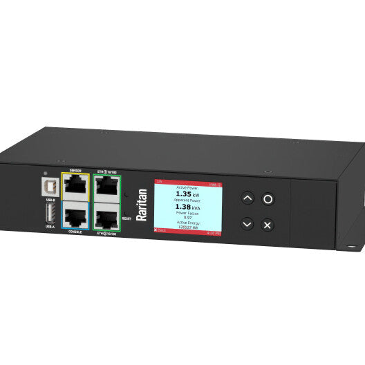 Middle Atlantic Raritan PXO strømforsyningsenhed (PDU) 4 AC stikkontakt(er) Sort