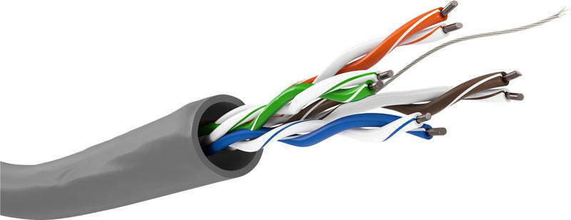 Goobay 95410 netværkskabel Grå 305 m Cat5e U/UTP (UTP)