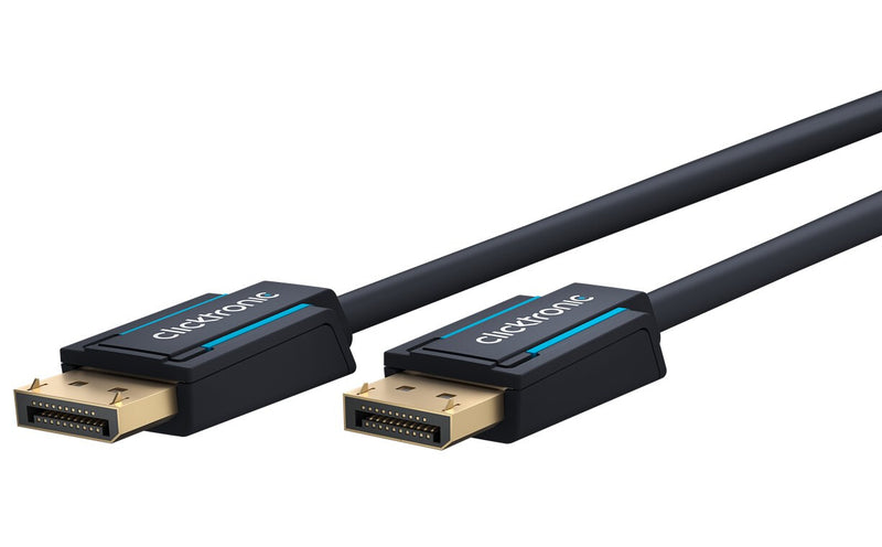 ClickTronic 40994 DisplayPort kabel 2 m Sort
