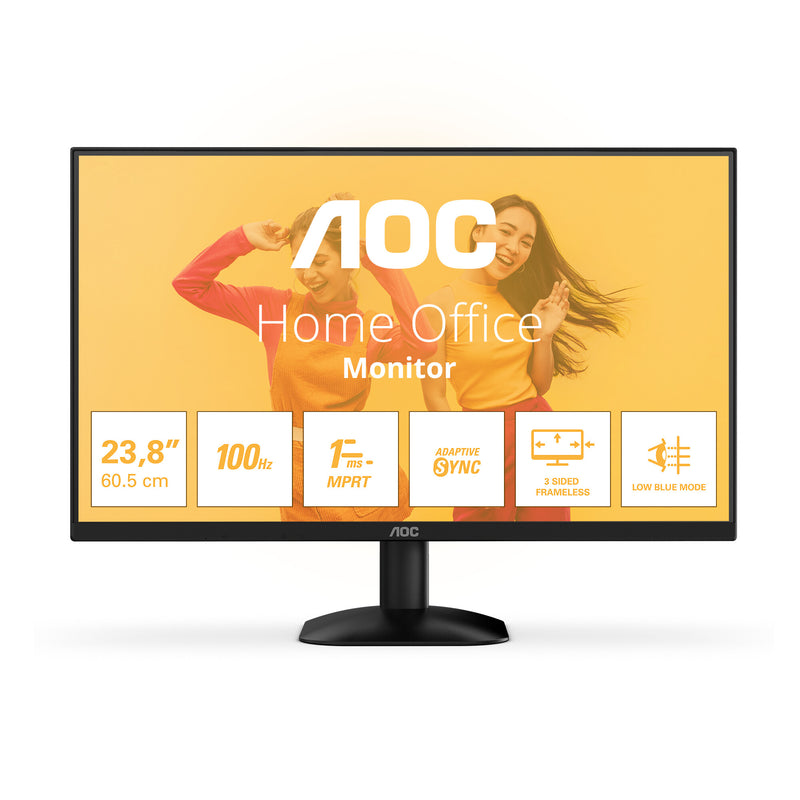 AOC B3 24B35HM2 computerskærm 60,5 cm (23.8") 1920 x 1080 pixel Fuld HD LED Sort