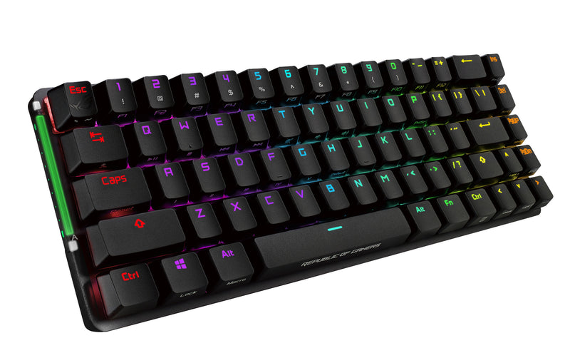 ASUS ROG Falchion tastatur Spil RF trådløs + USB AZERTY Fransk Sort