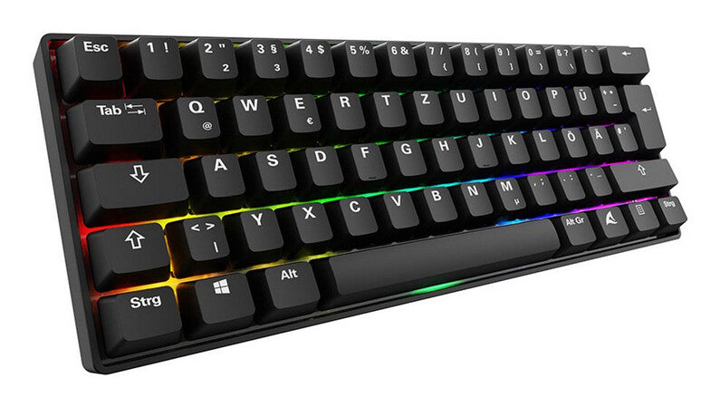 Sharkoon 100065630 tastatur Hjem USB QWERTZ Tysk Sort