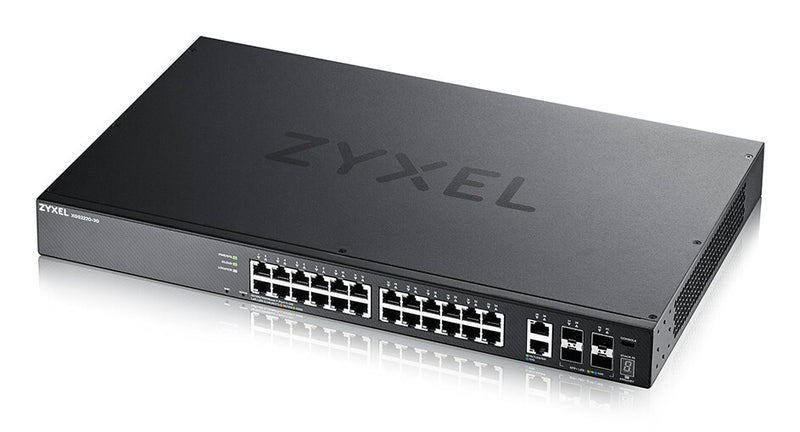 Zyxel XGS2220-30 Administreret L3 Gigabit Ethernet (10/100/1000) Sort