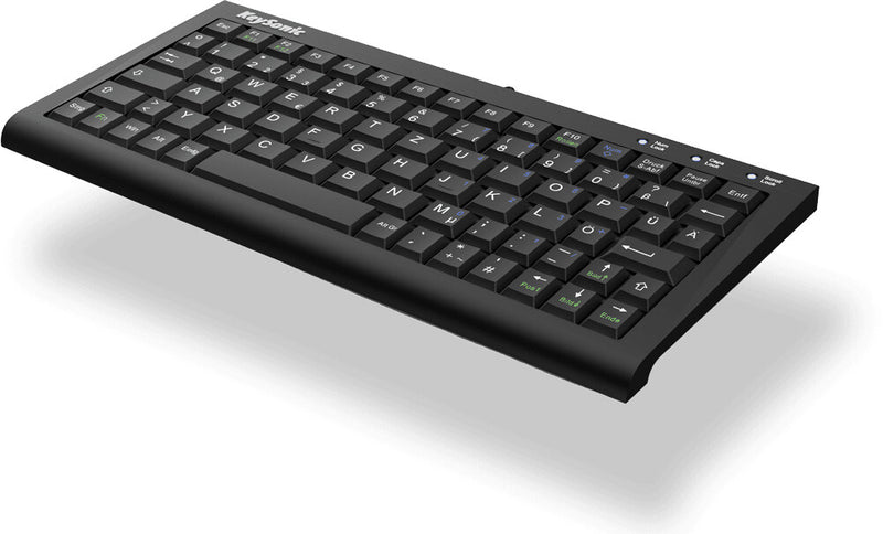 KeySonic ACK-3401U (UK) tastatur Hjem USB QWERTY UK engelsk Sort
