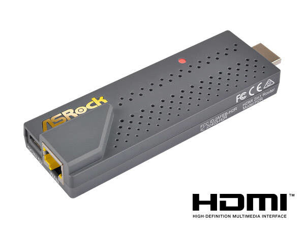 Asrock H2R 2-In-1 Router trådløs router Enkelt band (2,4 GHz)