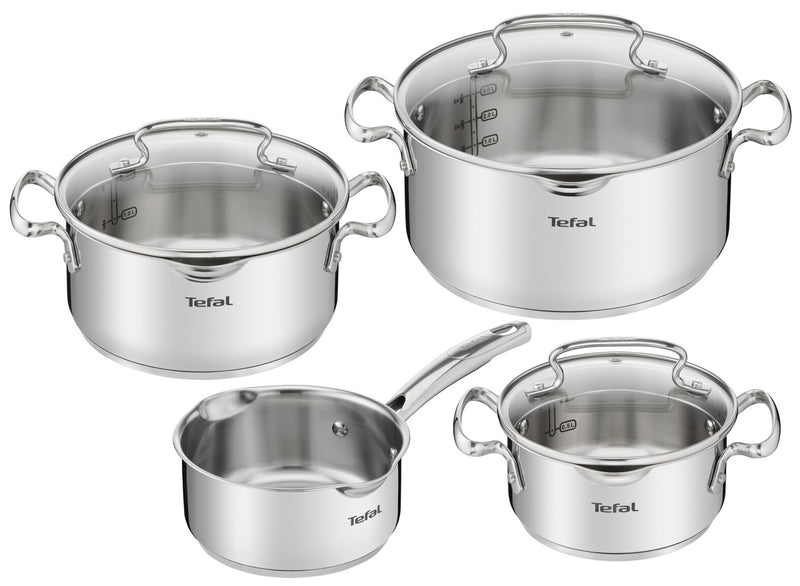 Tefal Duetto+ G719S7 grydesæt 4 stk