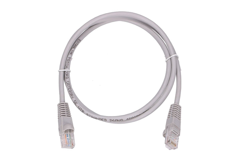 Extralink EX.7669 netværkskabel Grå 1 m Cat5e U/UTP (UTP)