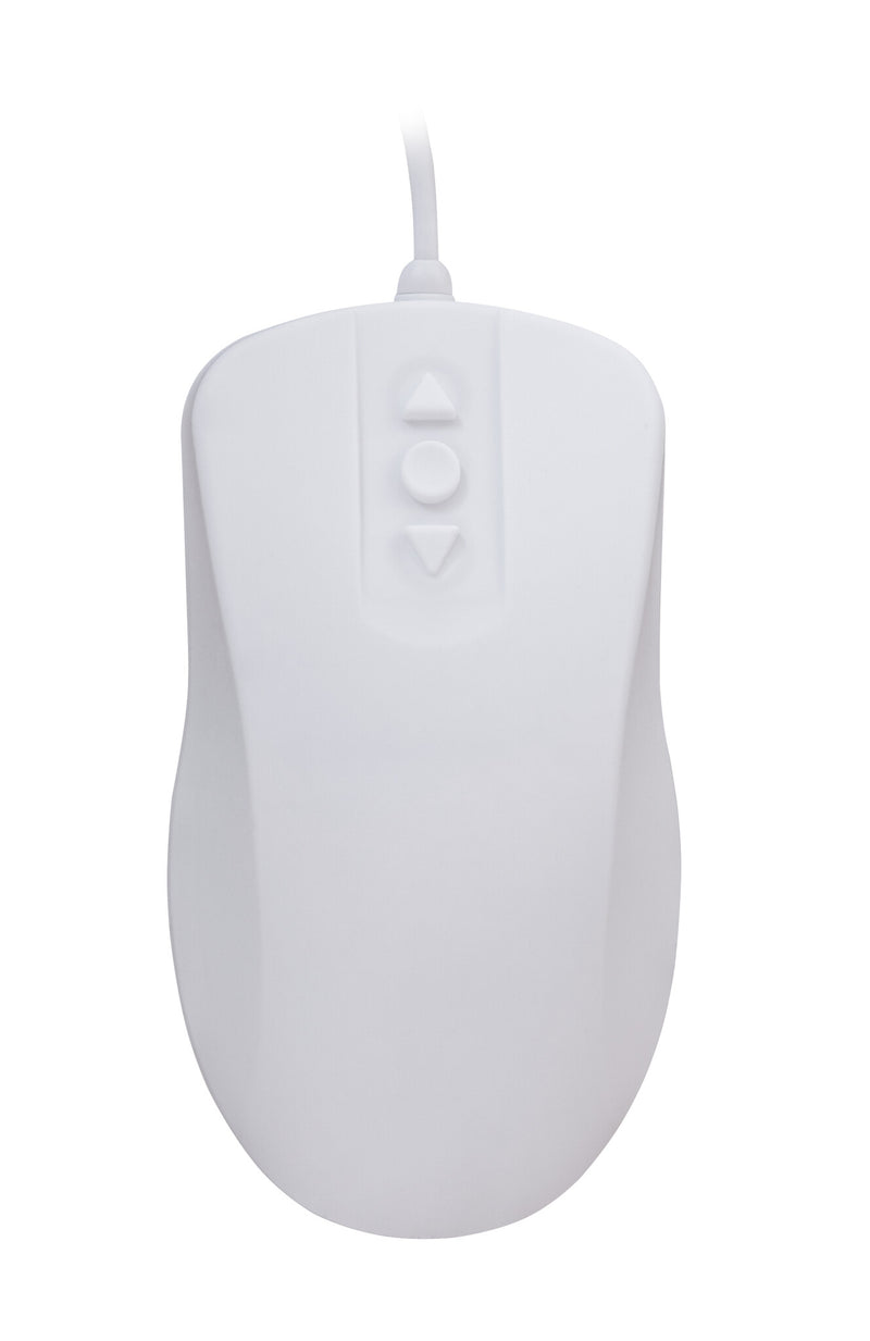 Contour Design Active Key Contour ClassicClean medicinsk mus IP68, 5-knappers, kablet, hvid PMH1