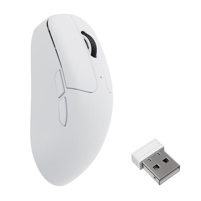 Keychron M2 mus Universel Højre hånd RF Wireless + Bluetooth + USB Type-C Optisk 30000 dpi