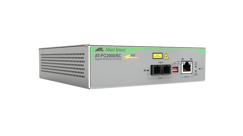 Allied Telesis AT-PC2000/SC-960 netværksomformer til medie 1000 Mbit/s Grå