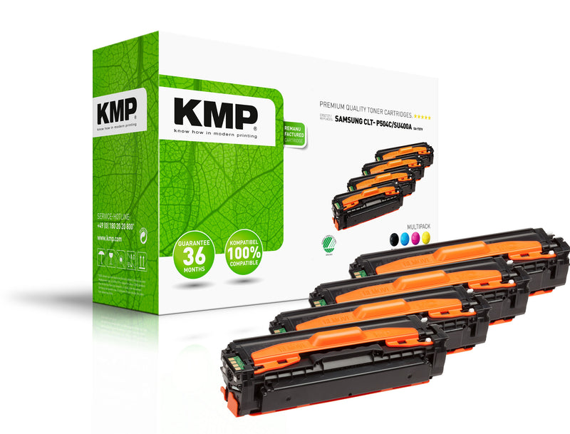 KMP SA-T57V tonerpatron 4 stk Kompatibel Sort, Blå, Magenta, Gul
