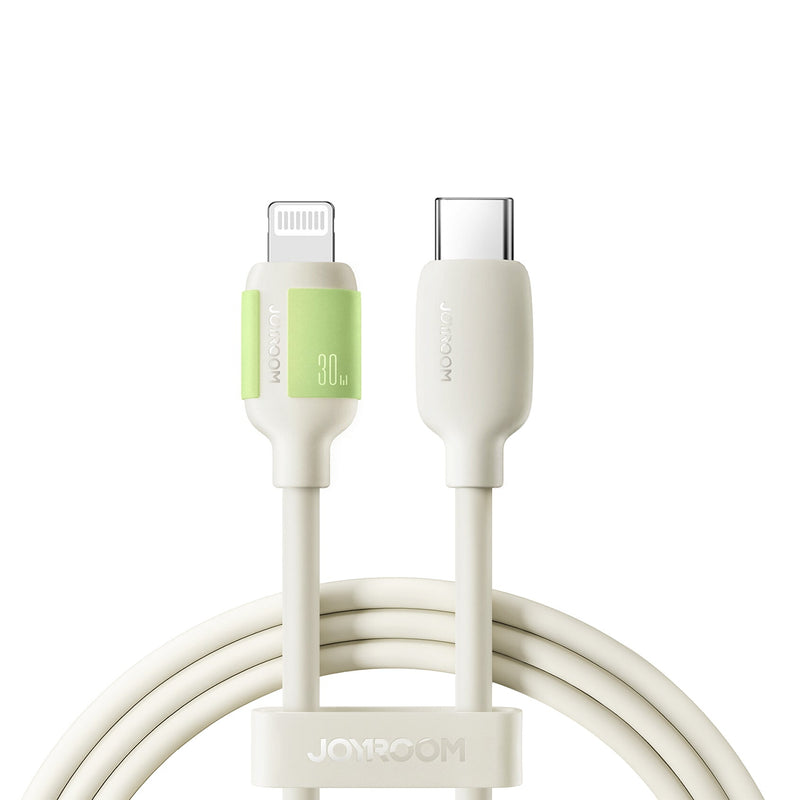 JOYROOM S-A53 2M C-L Lightning kabel Beige