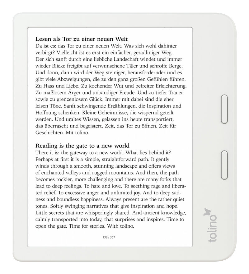 Tolino vision color e-bog-læser Berøringsskærm 32 GB Wi-Fi