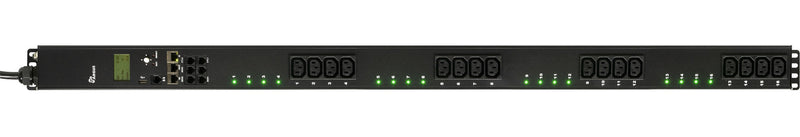 Inter-Tech SA-1632WN strømforsyningsenhed (PDU) 16 AC stikkontakt(er) Sort