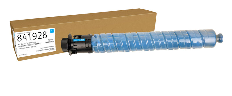 Everyday™ Cyan Remanufactured Toner by Xerox compatible with Ricoh 841928, Standard kapacitet