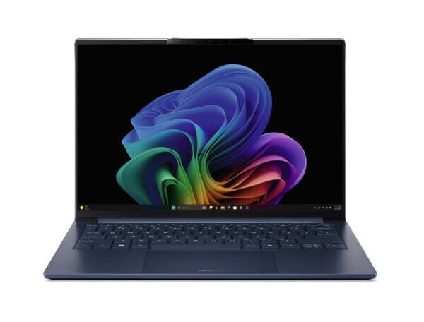 Acer Swift Go 14 AI Intel NX.JZSEG.009 laptop Copilot+ PC Intel Core Ultra 7 355 35,6 cm (14") WUXGA 16 GB LPDDR5x-SDRAM 512 GB SSD Wi-Fi 7 (802.11be) Windows 11 Home Blå QWERTY US International