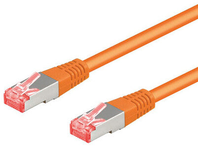 Goobay 93340 netværkskabel Orange 0,25 m Cat6