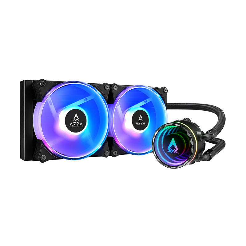 Azza BLIZZARD SP 240 Processor Alt-i-en væskekøler 24 cm Sort