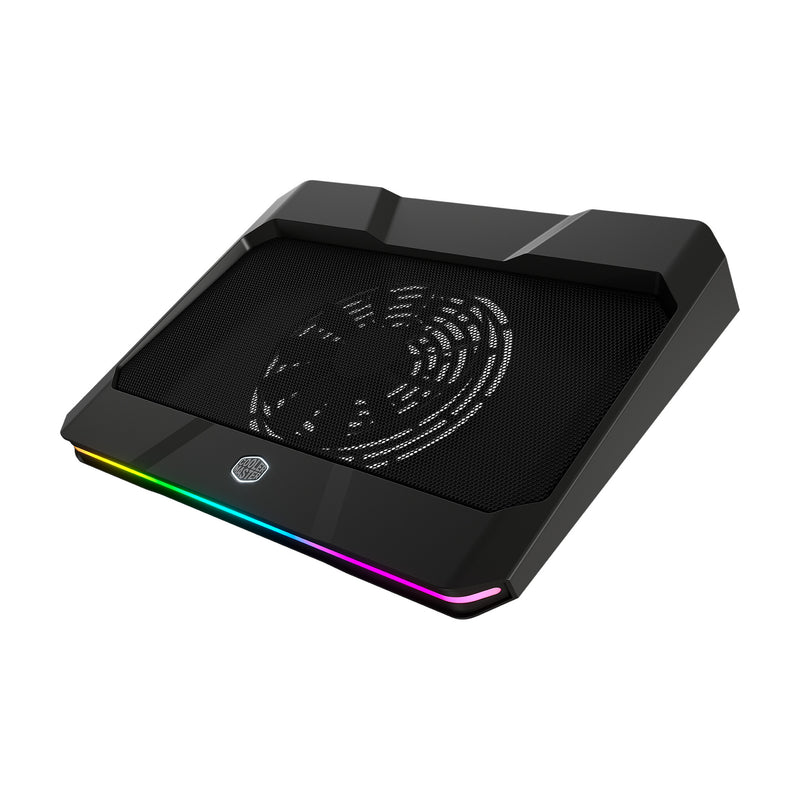 Cooler Master NotePal X150 Spectrum køling til laptop 43,2 cm (17") 1000 rpm Sort