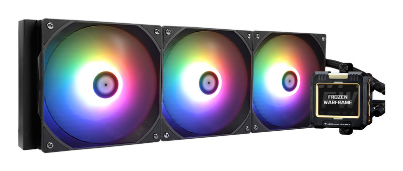Thermalright Frozen Warframe 420 Processor Alt-i-en væskekøler 12 cm Sort 1 stk