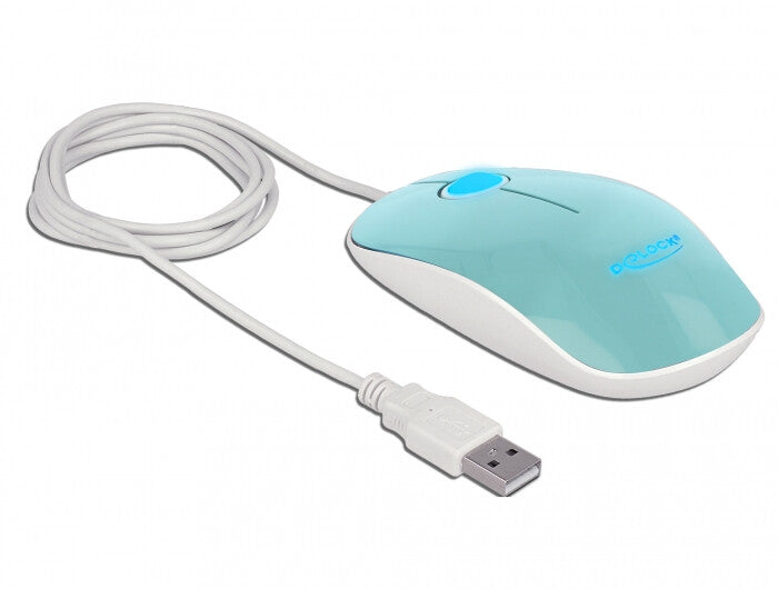 DeLOCK 12538 mus Kontor Ambidextrous USB Type-A Optisk 1200 dpi