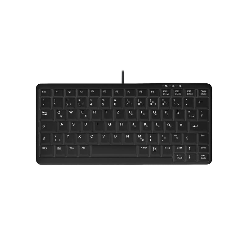 Contour Design Active Key AK-4100-U tastatur Industriel USB Tysk Sort