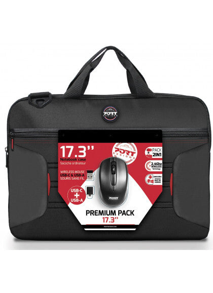 Port Designs Premium 43,9 cm (17.3") Cover Sort