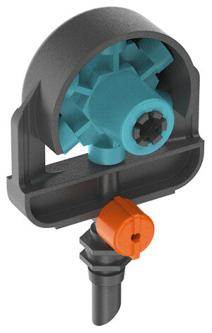 Gardena MDS 6-Pat.Spray Nozzle Sort Slutlinje montering