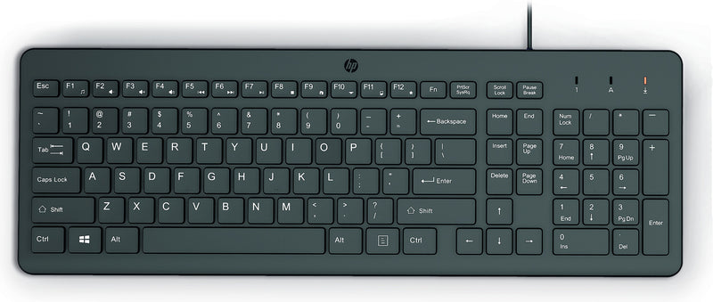 HP 150 tastatur med ledning