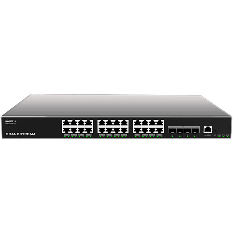 Grandstream Networks GWN7813 netværksswitch Administreret L3 Gigabit Ethernet (10/100/1000) Grå